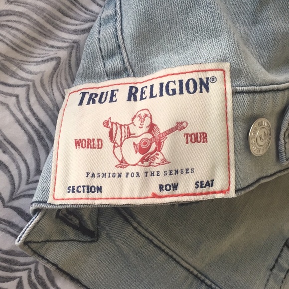 Large Size True Religion Jean jacket (Never Worn) - Picture 3 of 4